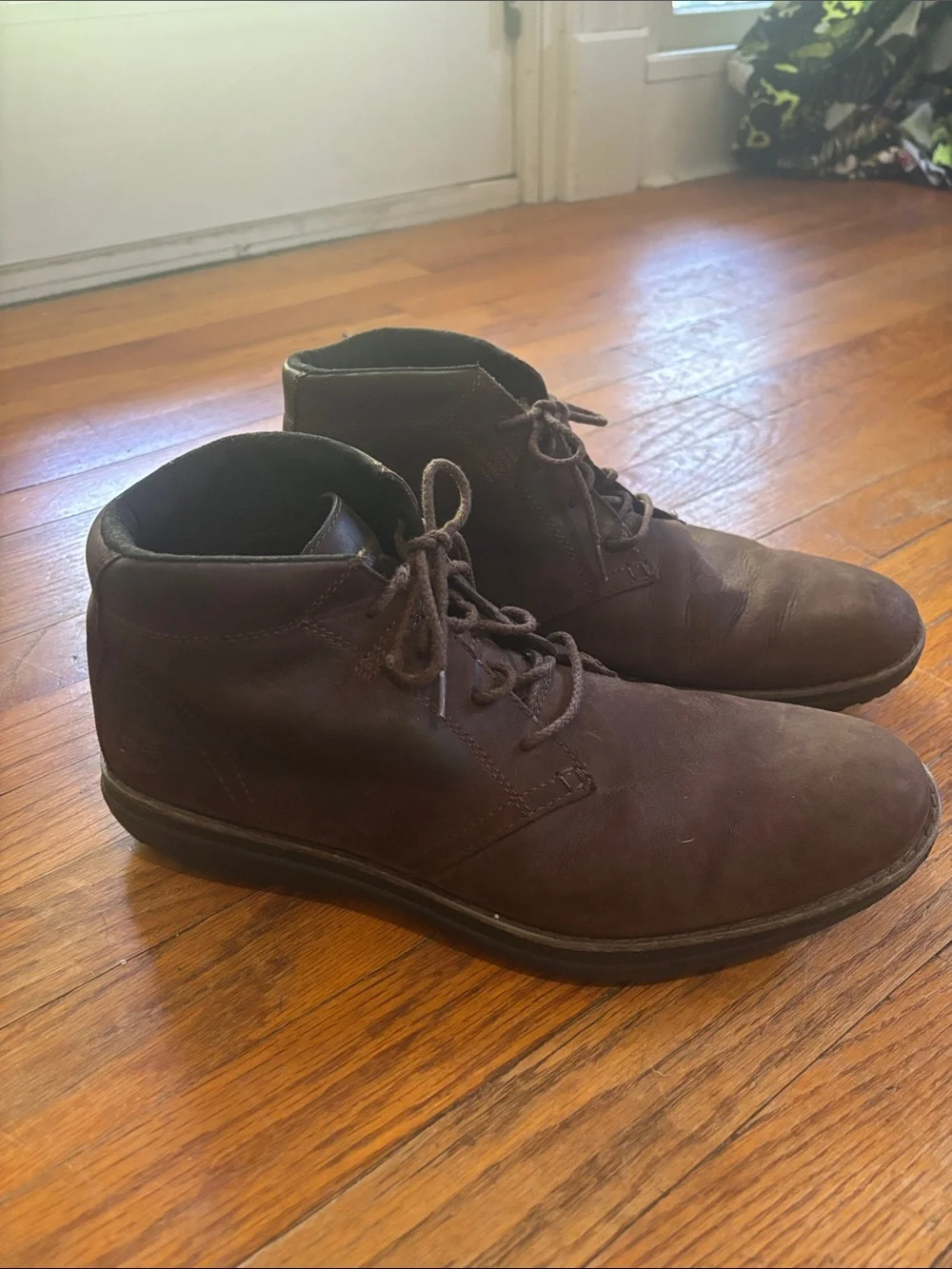 Timberland Dark Brown Men's Chukka Lace-Up Boots